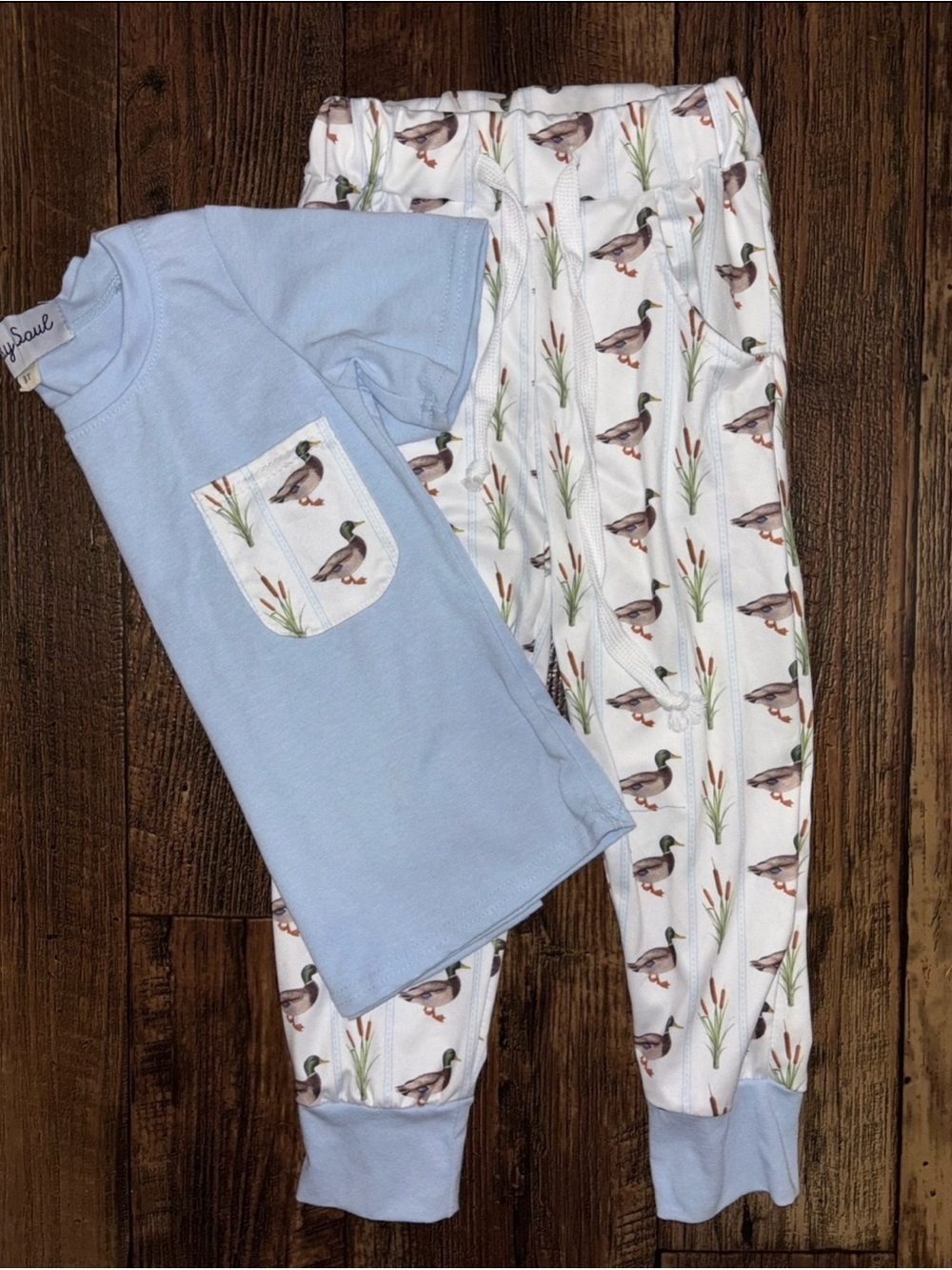 Boys duck hunting sleep set pajamas size 3T